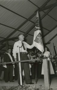 1958 Fahnenweihe: Festakt